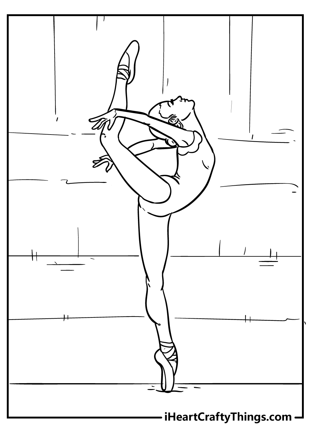 ballet coloring pages