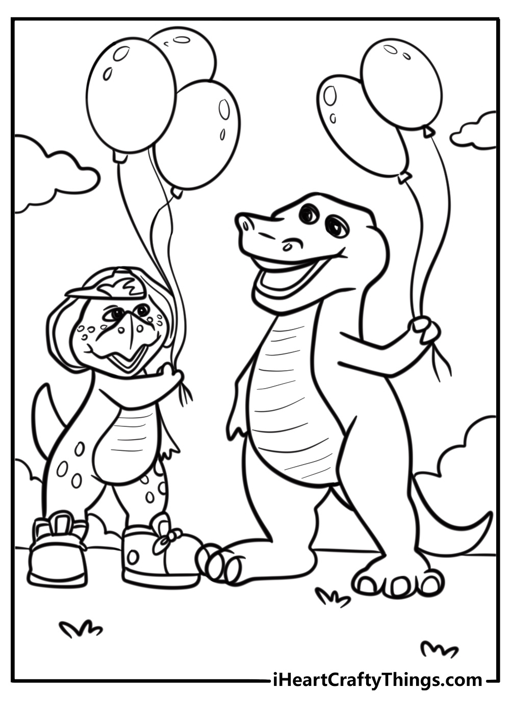 25 Barney Coloring Pages 100 Free To Print 25 Barney Coloring Pages 100 Free To Print