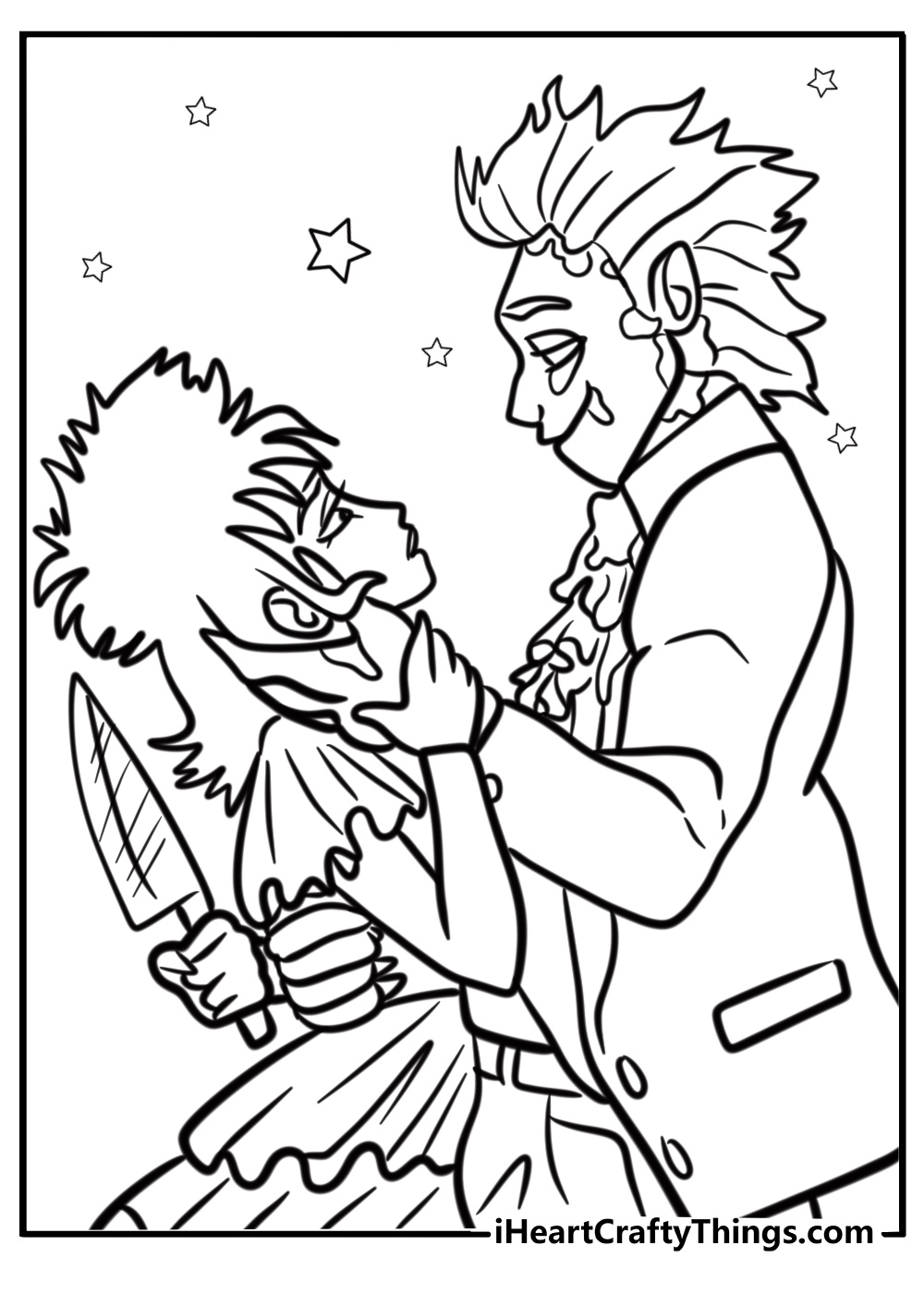beetlejuice coloring pages
