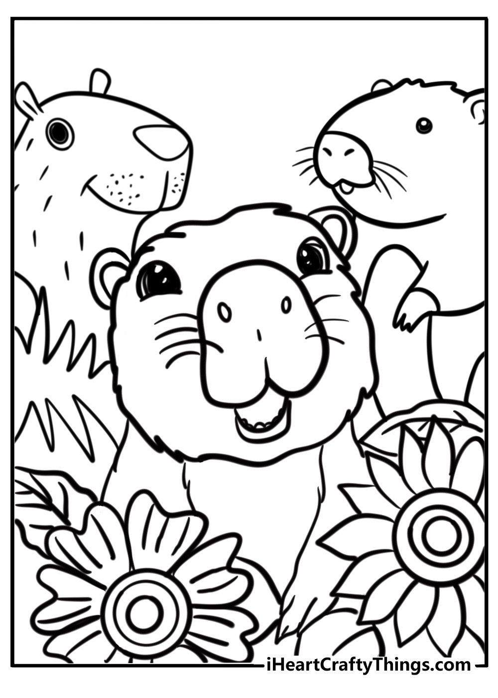 25 Capybara Coloring Pages Free Printable PDF For All Ages 25 Capybara Coloring Pages Free Printable PDF For All Ages
