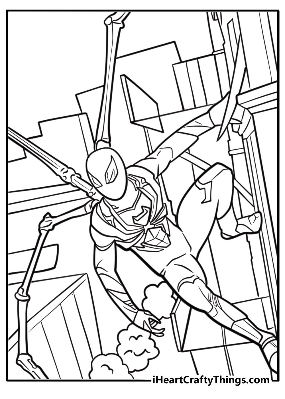 25 Free Iron Spider Coloring Pages For Kids 25 Free Iron Spider Coloring Pages For Kids
