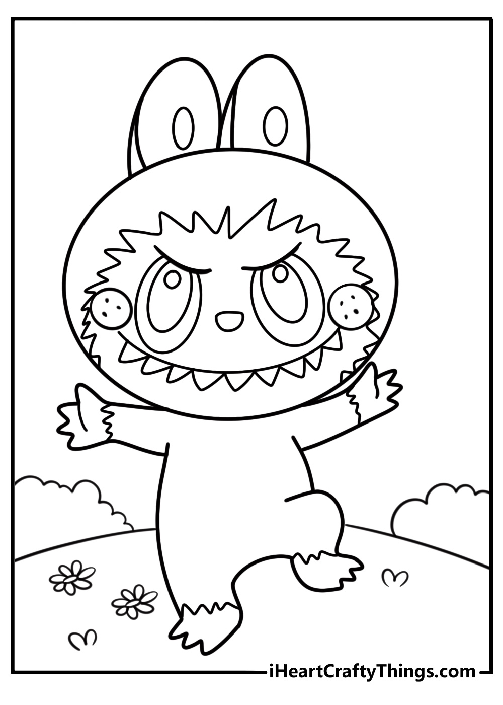 25 Free Labubu Coloring Pages For Kids