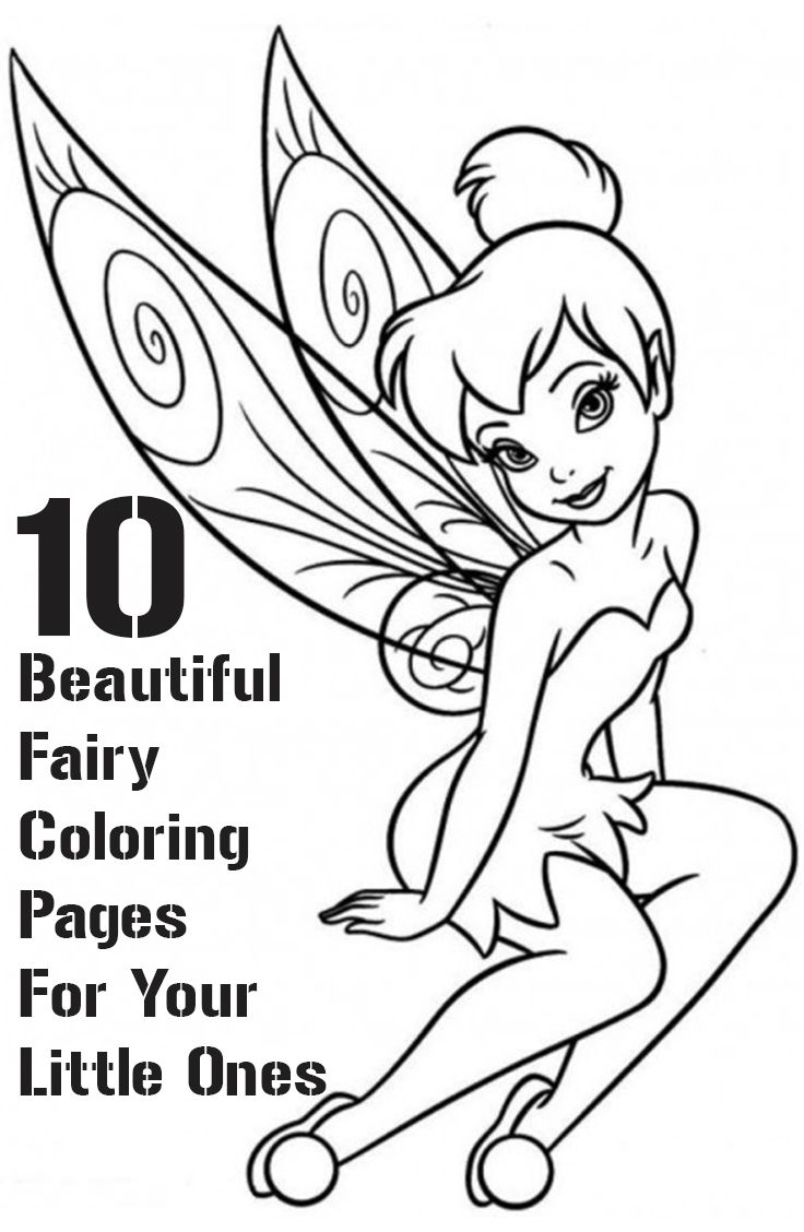 tinkerbell coloring pages