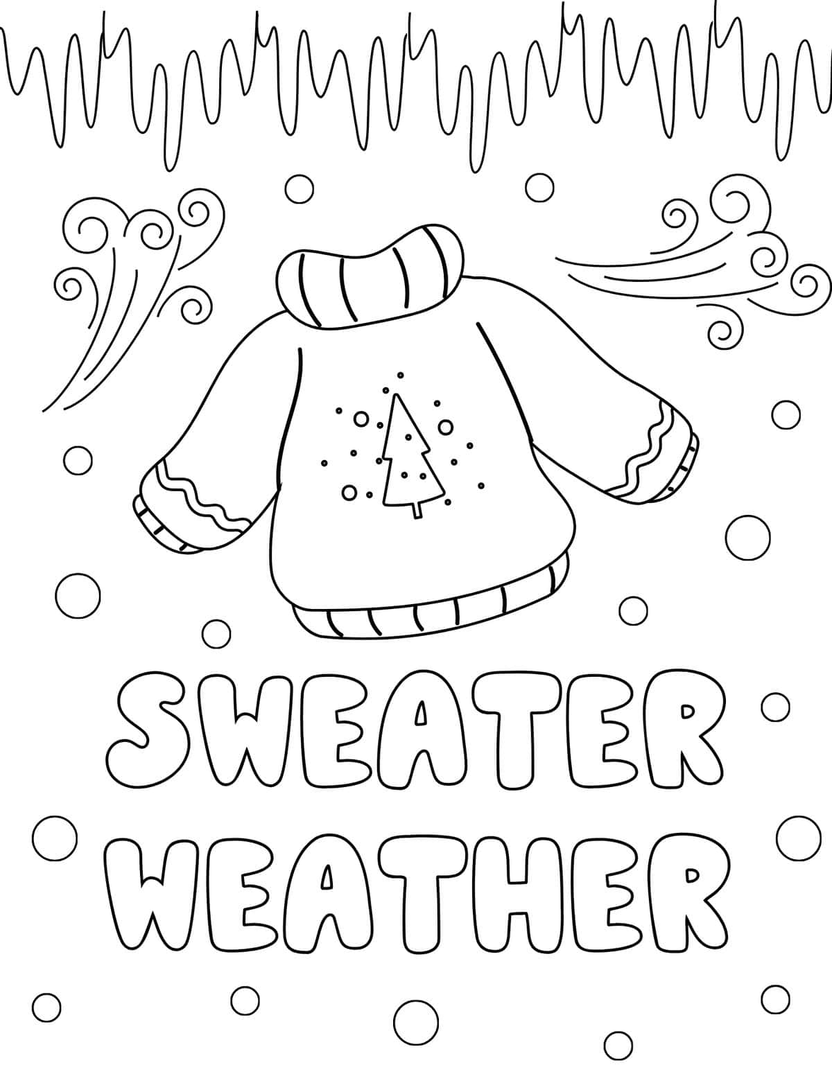 25 Free Winter Coloring Pages For Kids Prudent Penny Pincher