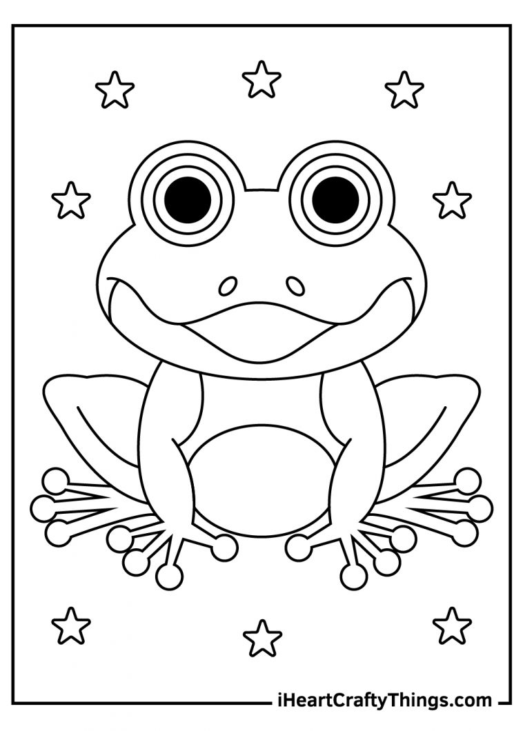 frog coloring pages frog coloring pages