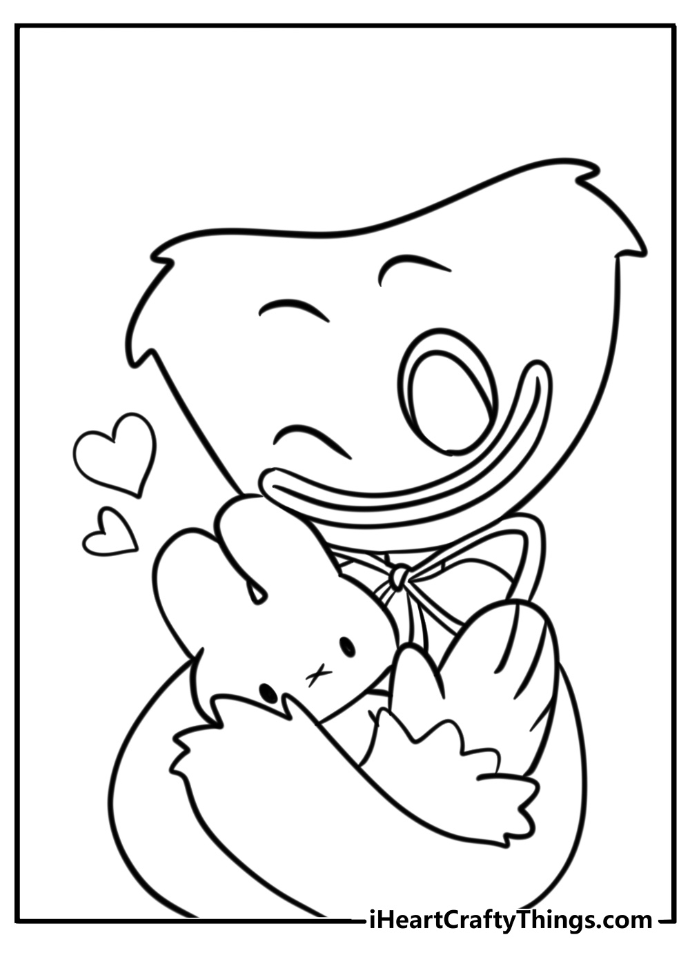 25 Huggy Wuggy Coloring Pages For Kids 100 Free To Print 