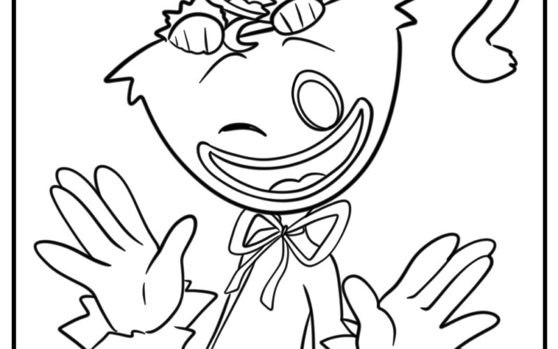 25 Huggy Wuggy Coloring Pages For Kids 100 Free To Print