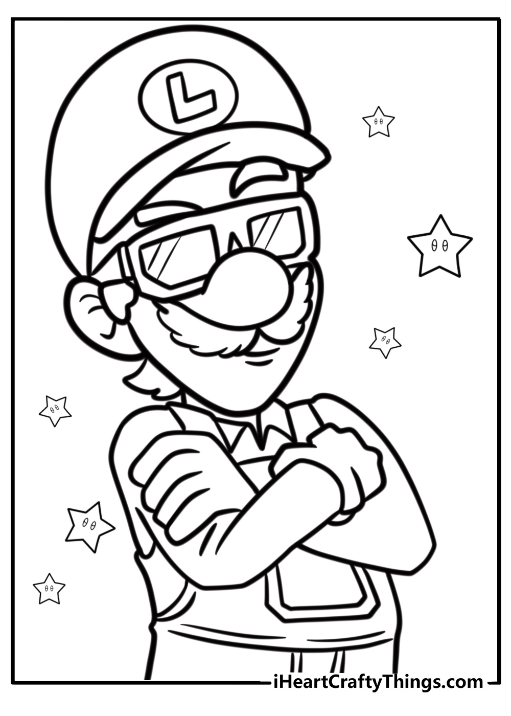 25 Luigi Coloring Pages 100 Free To Print 