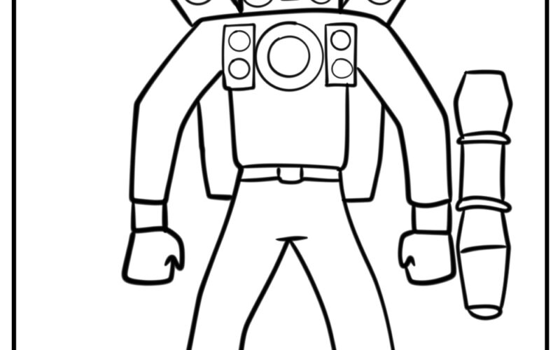 25 New Skibidi Toilet Coloring Pages 100 Free To Print