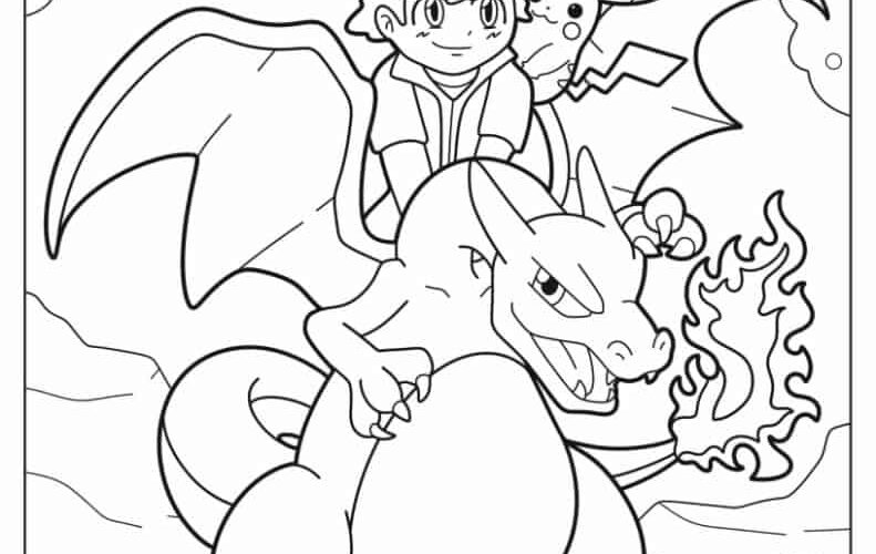 26 Charizard Coloring Pages Free PDF Printables
