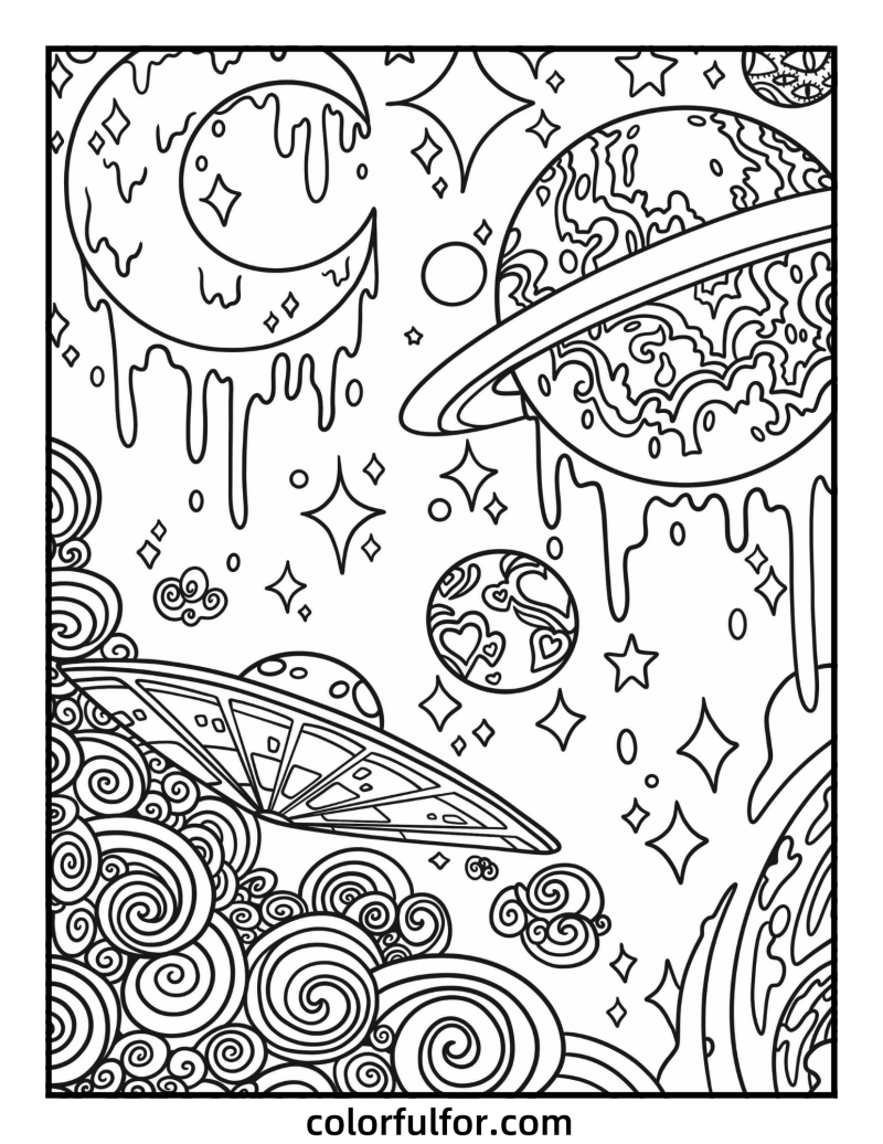 26 Cute Aesthetic Coloring Pages For Adults Colorfulfor