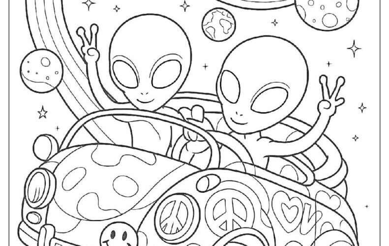 26 Lisa Frank Coloring Pages Free PDF To Print Woo Coloring