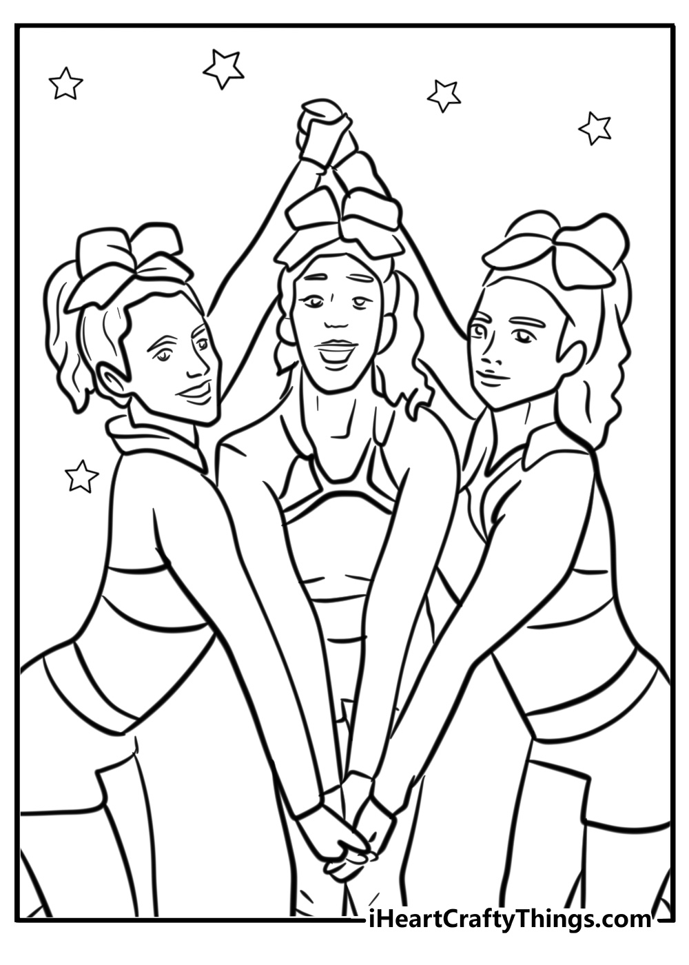 26 New Cheerleader Coloring Pages 100 Free To Print 