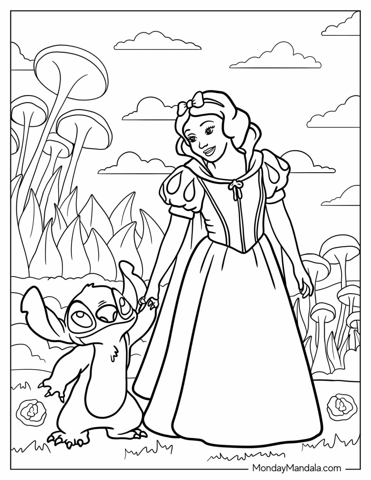 26 Snow White Coloring Pages Free PDF Printables 26 Snow White Coloring Pages Free PDF Printables