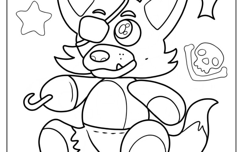 28 Five Nights At Freddie s Coloring Pages Free PDF Printables