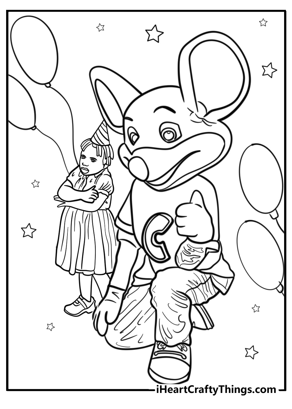 28 New Chuck E Cheese Coloring Pages 100 Free To Print 