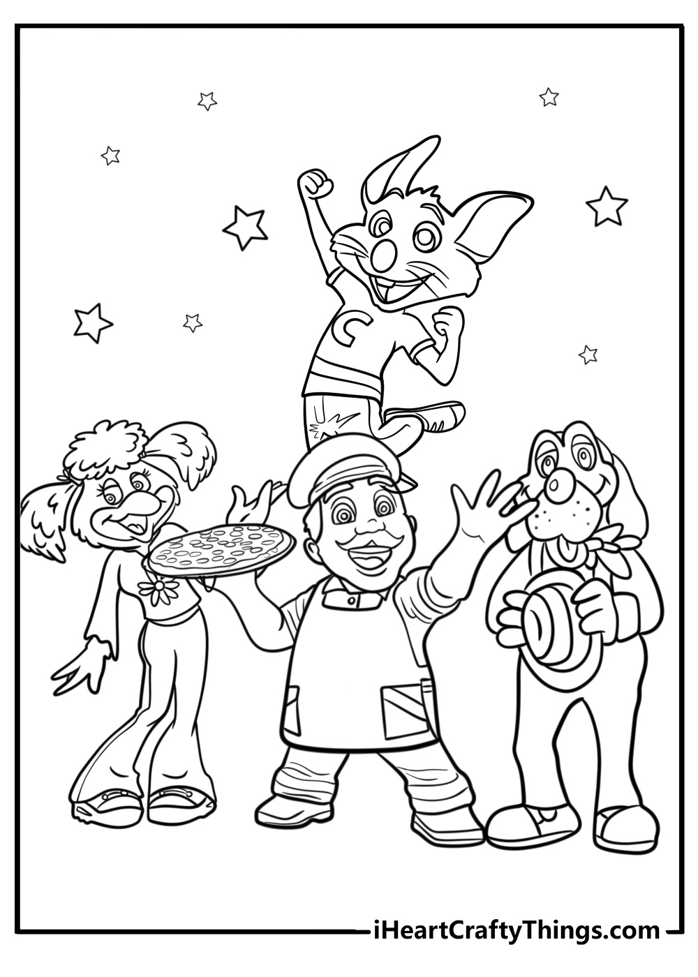 28 New Chuck E Cheese Coloring Pages 100 Free To Print 