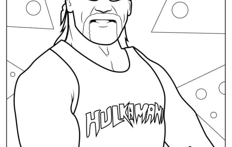 28 Wrestling WWE Coloring Pages Free PDF Printables