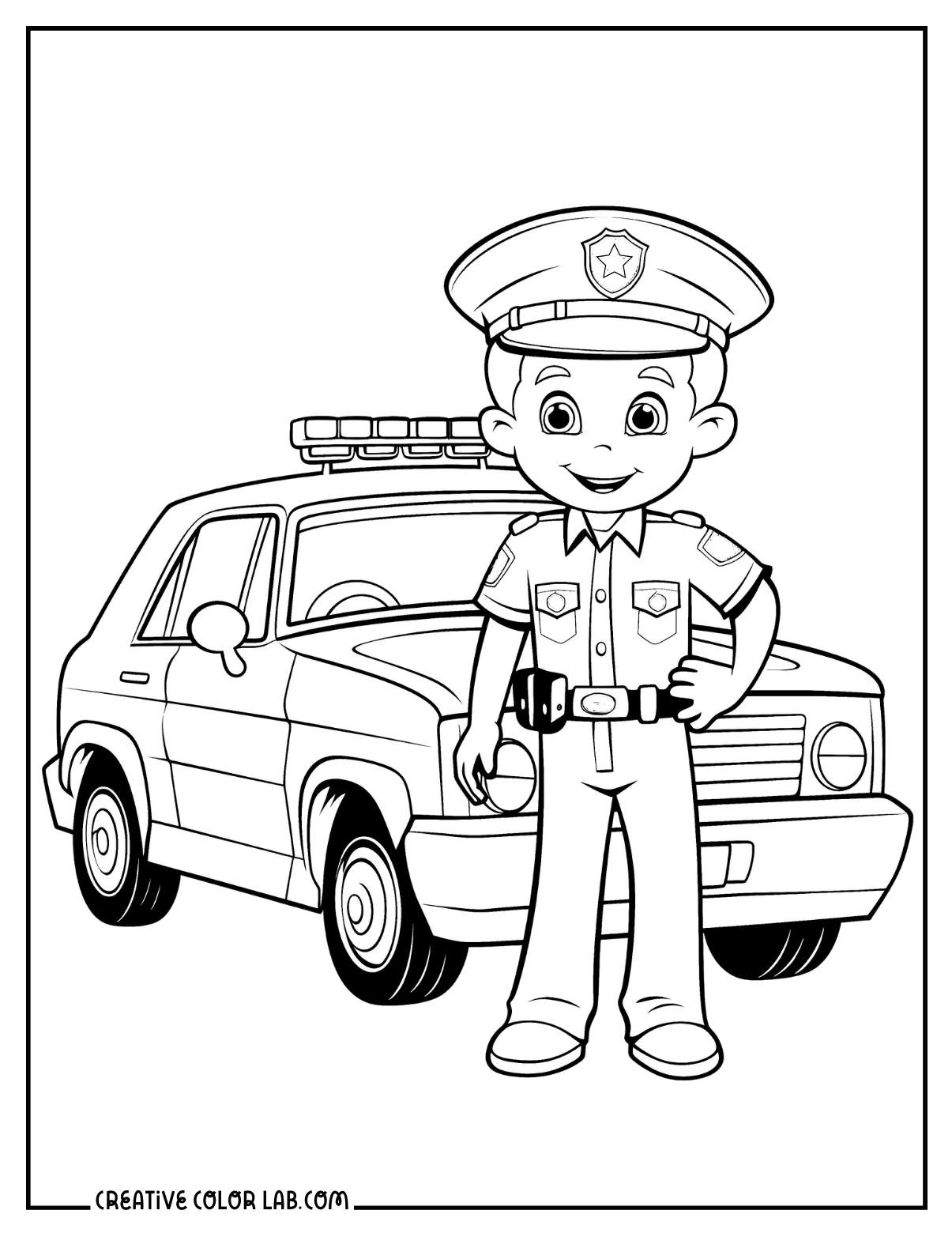 29 Police Coloring Pages Free PDF Printables 29 Police Coloring Pages Free PDF Printables