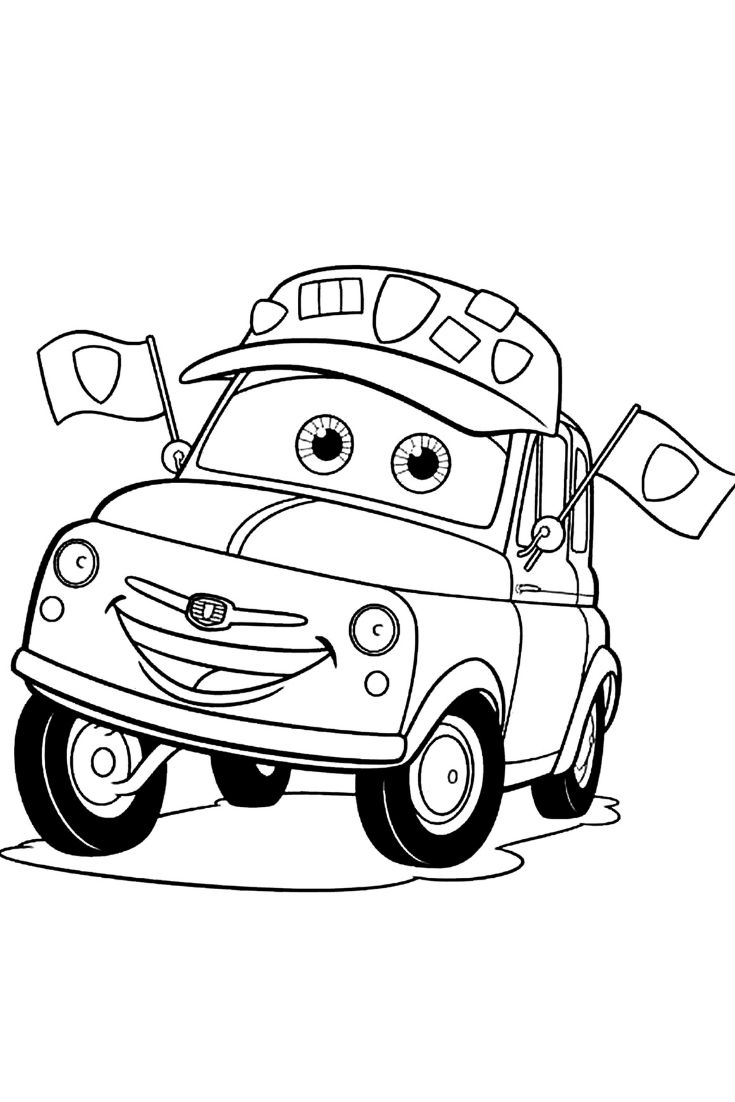 disney cars coloring pages