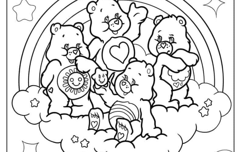 30 Care Bears Coloring Pages Free PDF Printables