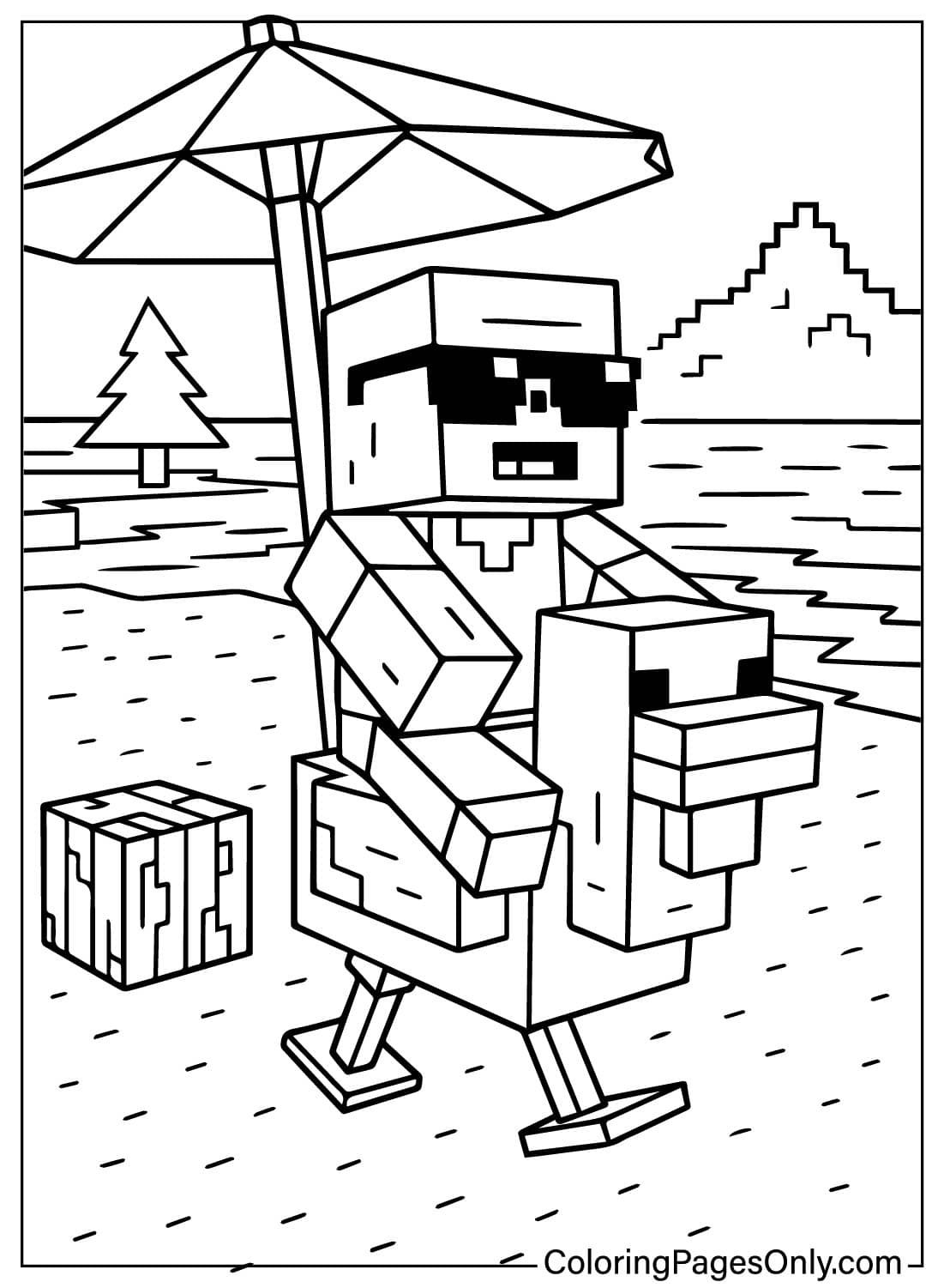 30 Chicken Jockey Coloring Pages Free Printable PDF Online Coloring