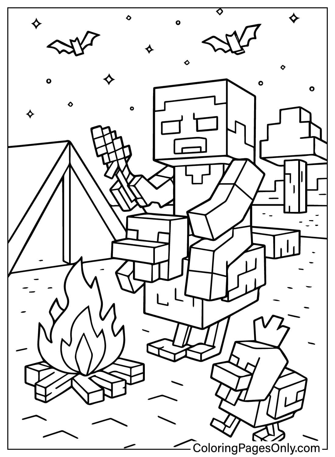 30 Chicken Jockey Coloring Pages Free Printable PDF Online Coloring