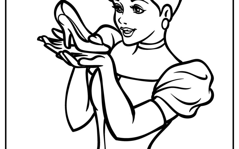 30 Cinderella Coloring Pages 100 Free Printables