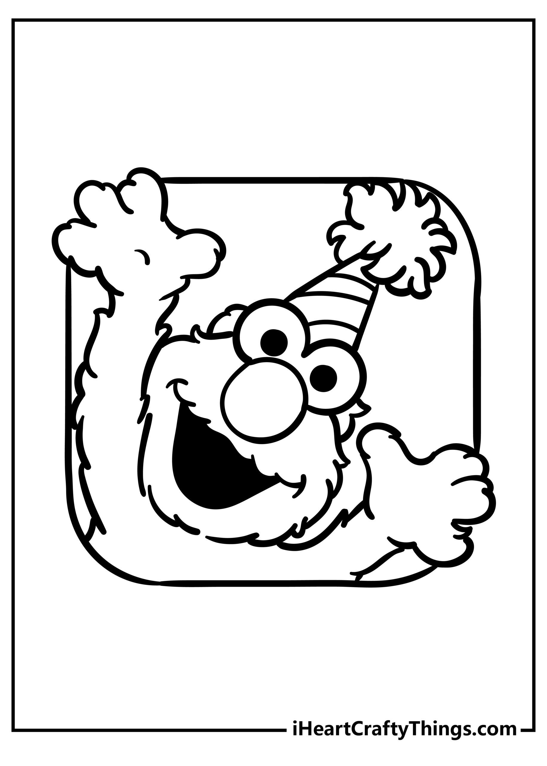30 Free Elmo Coloring Pages Printable PDF For Kids 