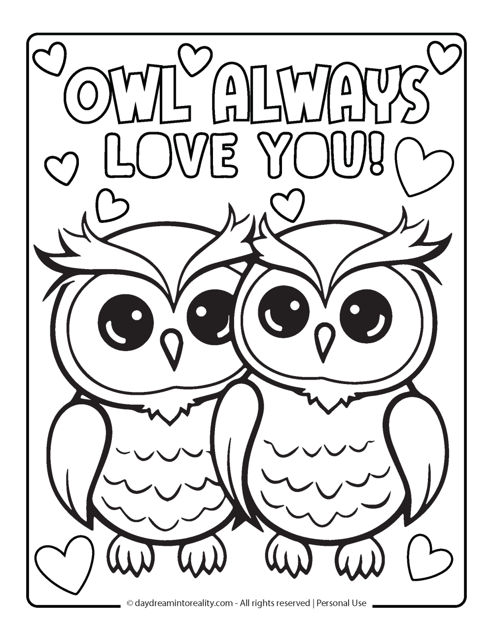 30 Free Valentine s Day Coloring Pages PDF Daydream Into Reality