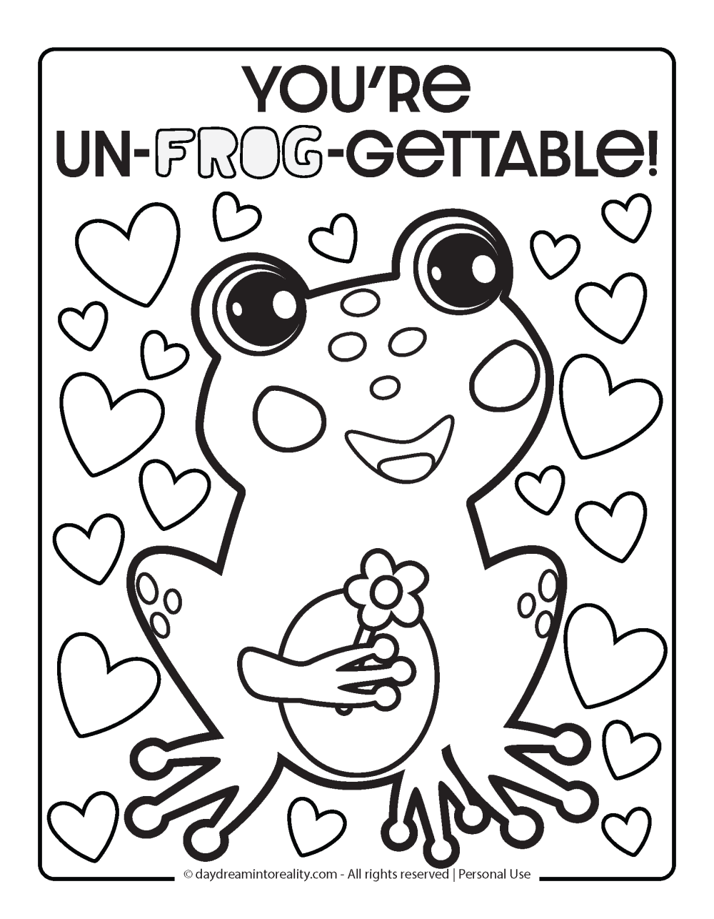 30 Free Valentine s Day Coloring Pages PDF Daydream Into Reality