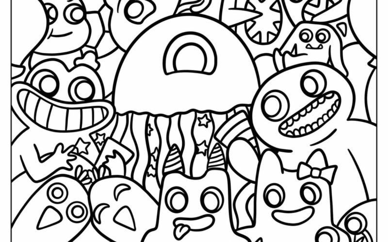 30 Garten Of Banban Coloring Pages Free Printables