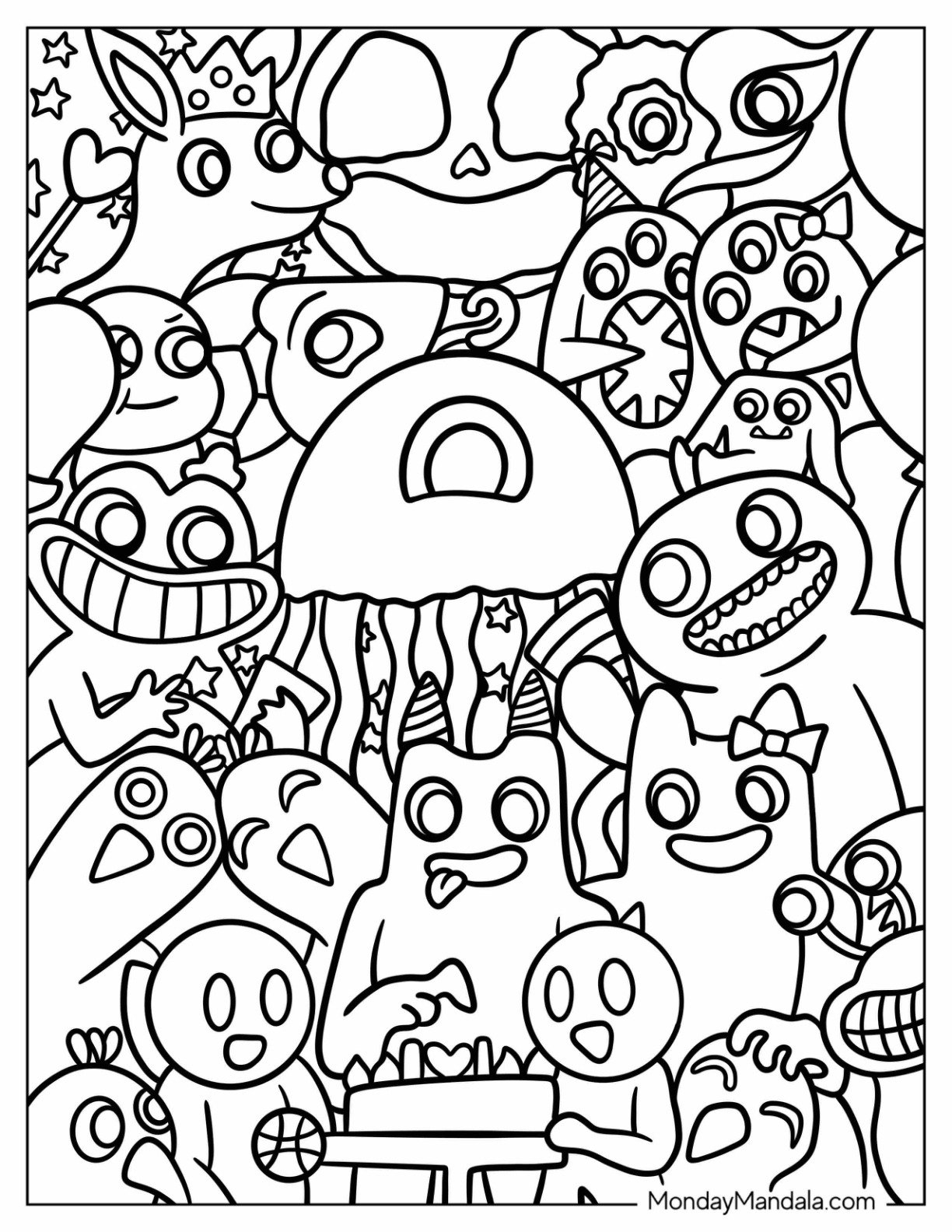 30 Garten Of Banban Coloring Pages Free Printables 