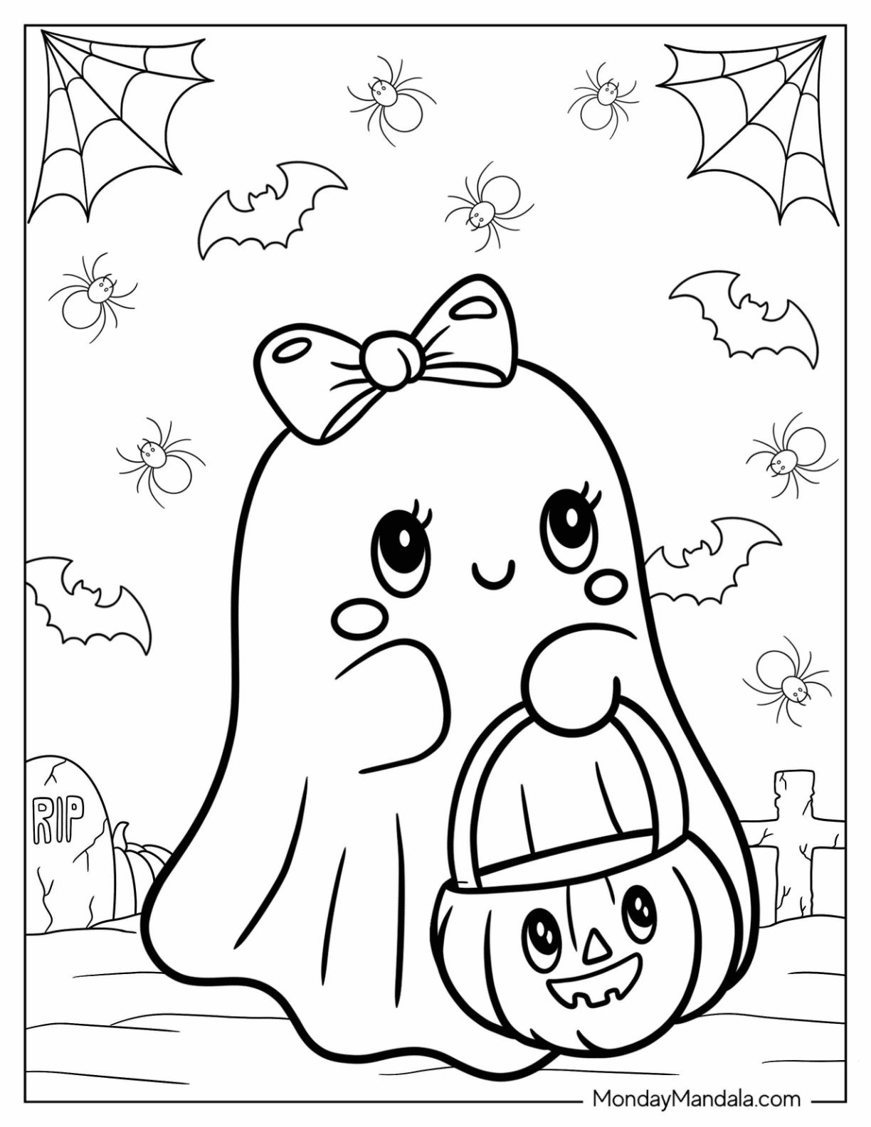 ghost coloring pages ghost coloring pages