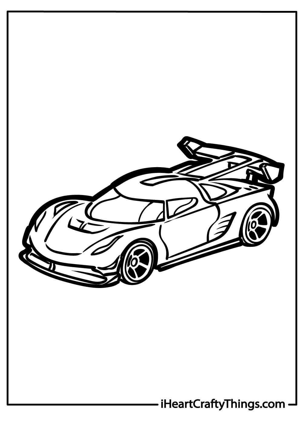 30 Hot Wheels Coloring Pages 100 Free Printables 