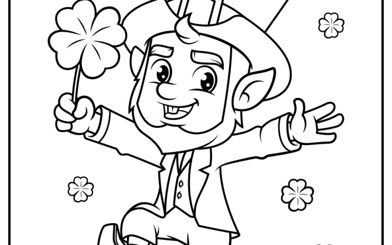 30 Leprechaun Coloring Pages 100 Free To Download Printables