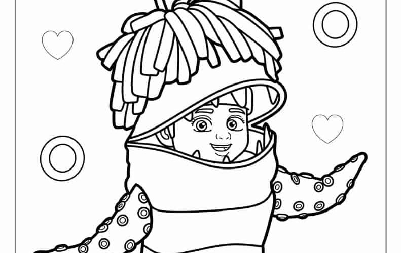 30 Monsters Inc Coloring Pages Free PDF Printables