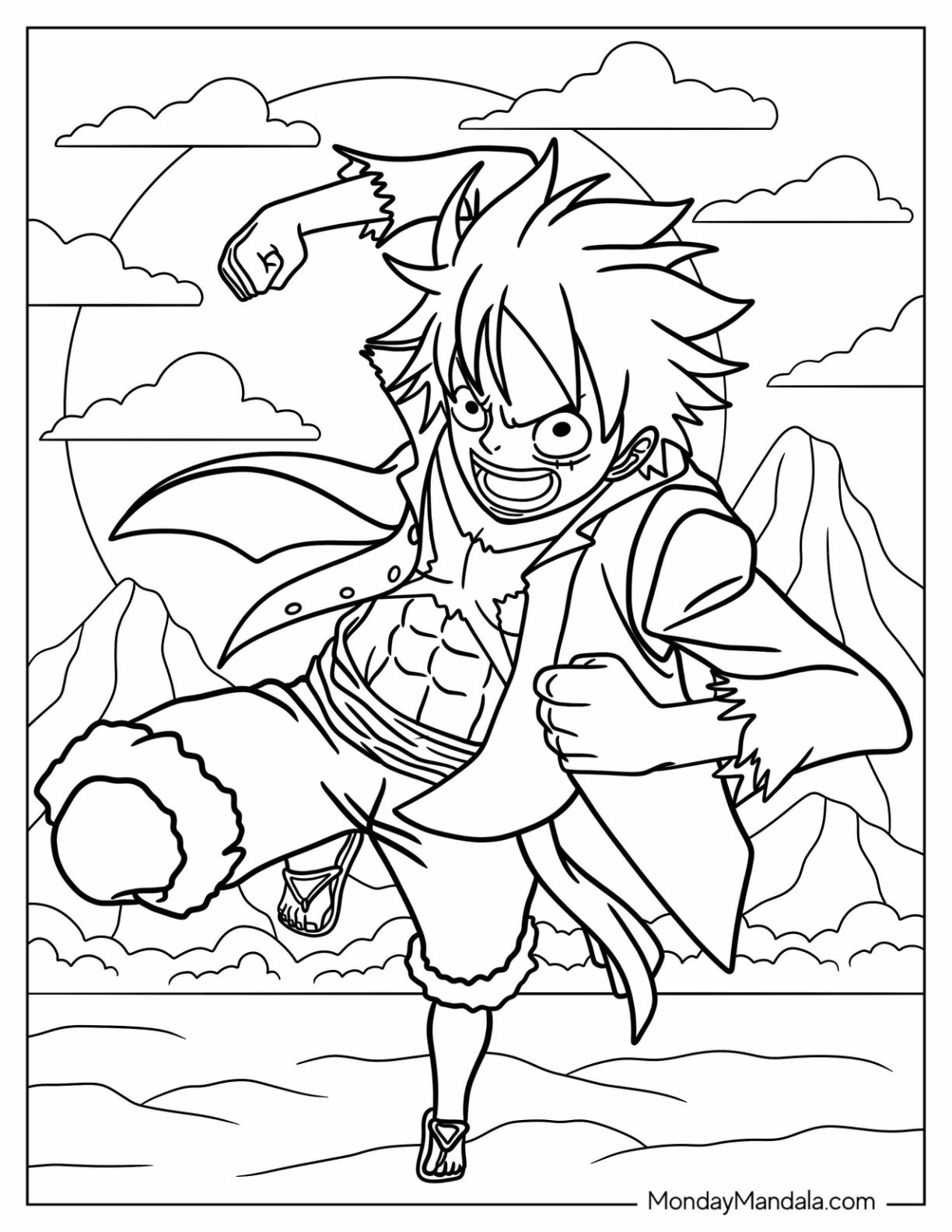 30 One Piece Coloring Pages Free PDF Printables 30 One Piece Coloring Pages Free PDF Printables