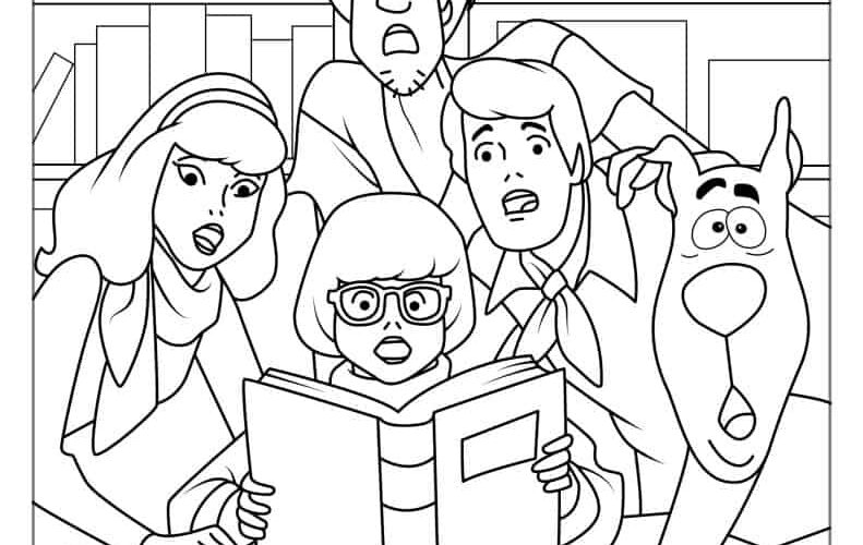 30 Scooby Doo Coloring Pages Free PDF Printables