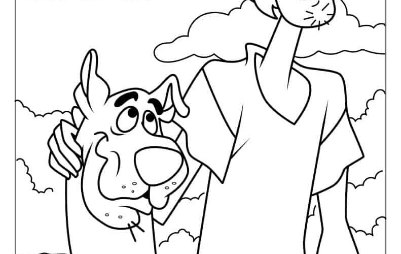 30 Scooby Doo Coloring Pages Free PDF Printables