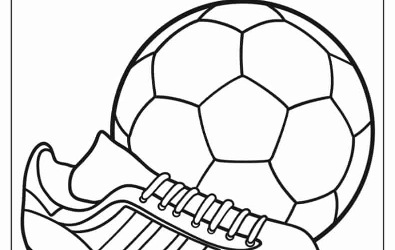 30 Soccer Coloring Pages Free PDF Printables