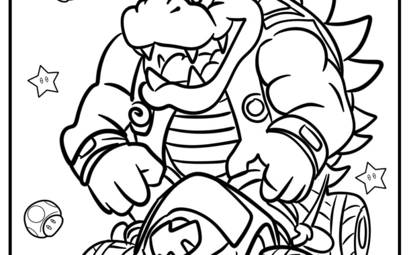 31 Bowser Coloring Pages 100 Free To Print