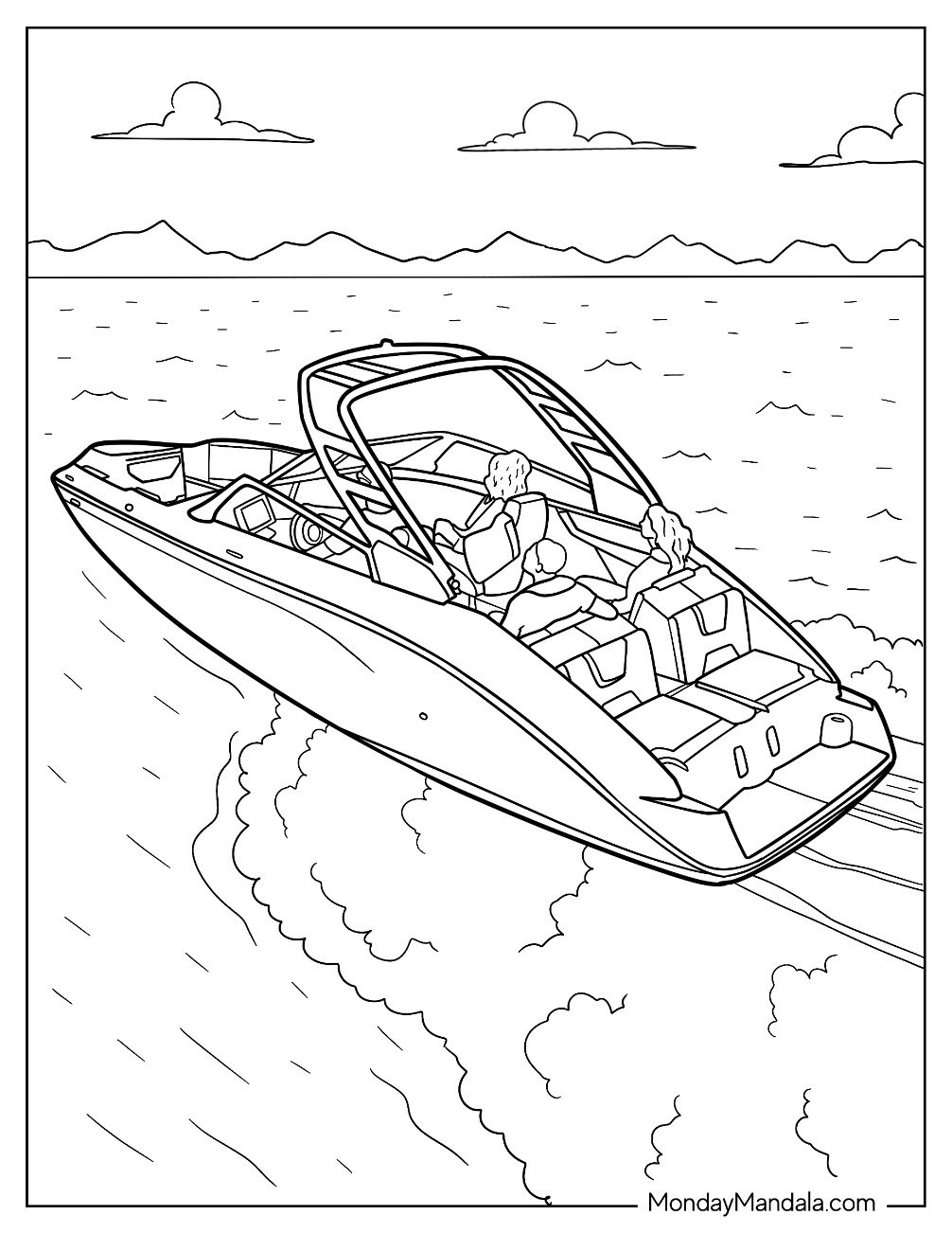 32 Boat Ship Coloring Pages Free PDF Printables 32 Boat Ship Coloring Pages Free PDF Printables