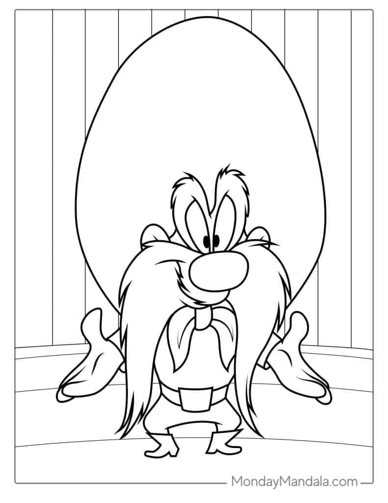 32 Looney Tunes Coloring Pages Free PDF Printables 