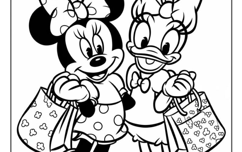 32 Minnie Mouse Coloring Pages Free Printables
