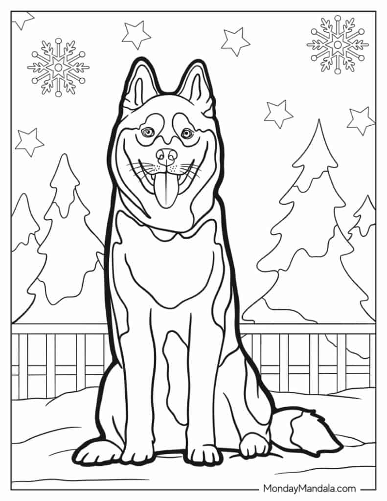 33 Husky Coloring Pages Free PDF Printables 