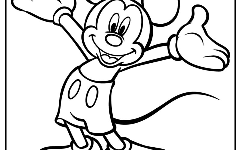 35 Mickey Mouse Coloring Pages 100 Free Printables