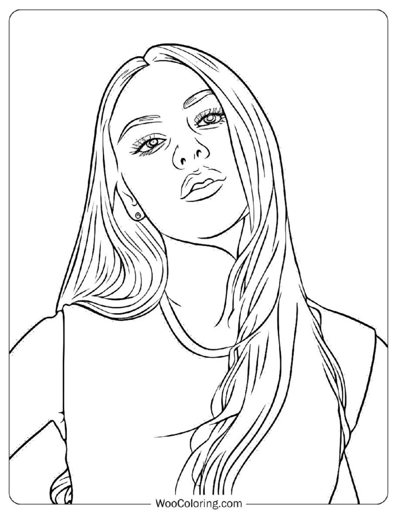 olivia rodrigo coloring pages