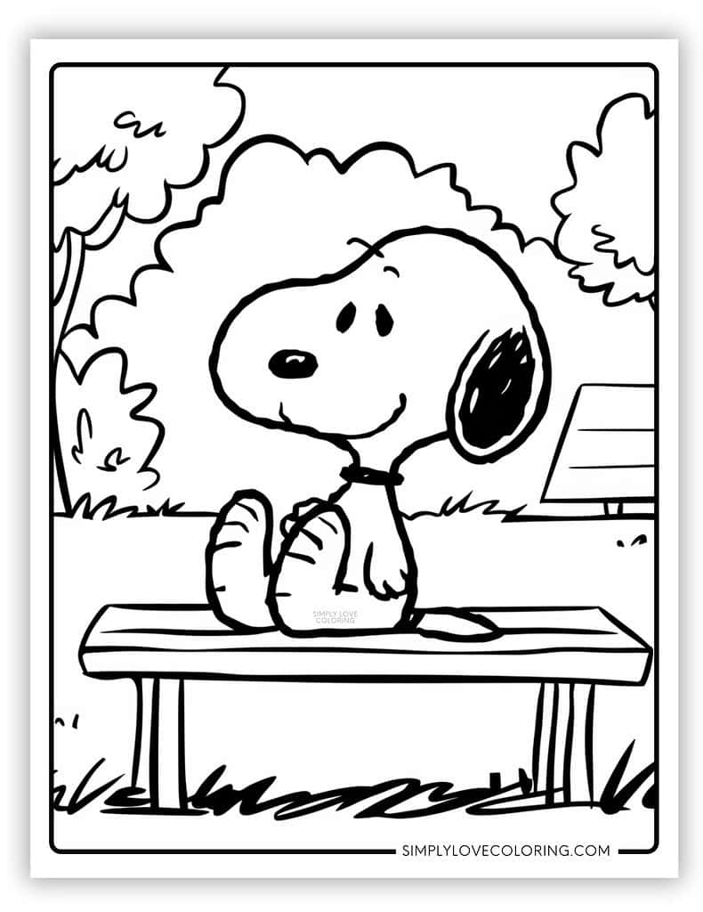 36 Snoopy Coloring Pages Free PDF Printables Simply Love Coloring 36 Snoopy Coloring Pages Free PDF Printables Simply Love Coloring