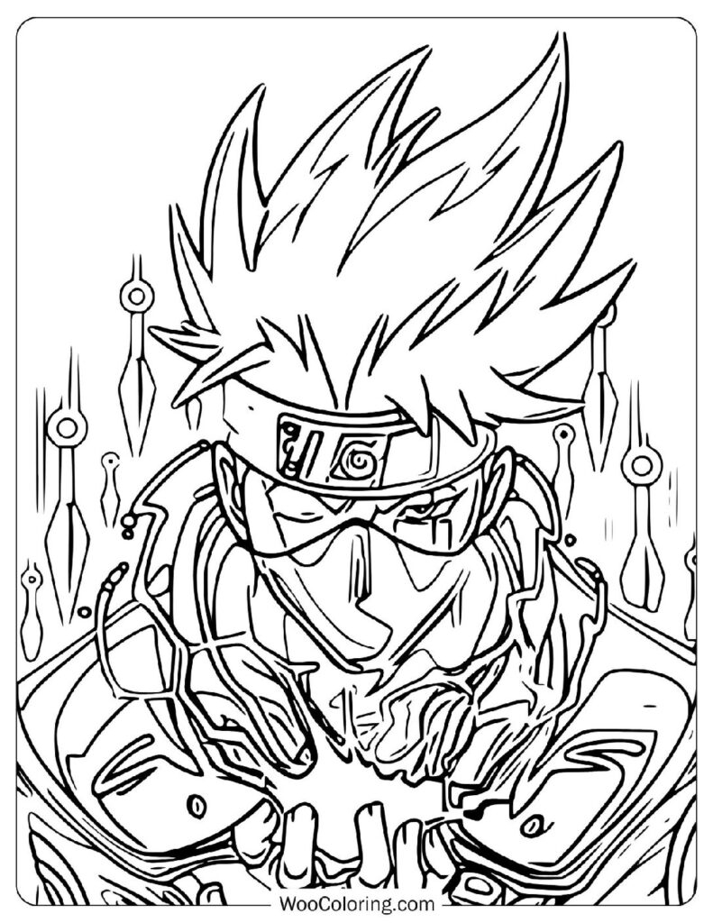 40 Anime Coloring Pages Free PDF To Print Woo Coloring